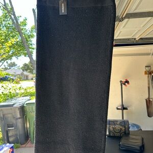 Express Black Knit Skirt